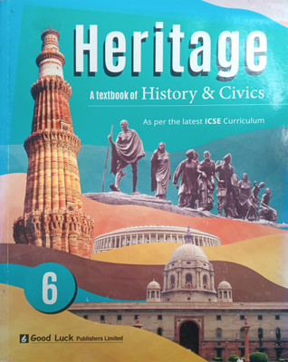 Heritage History & Civics ICSE Class 6(Pepper back, Parna roy choudhury)