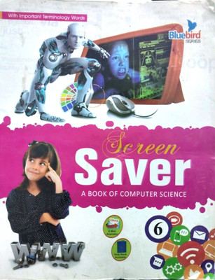Blue Bird Screen Saver Computer Book - 6(Paperback, T)