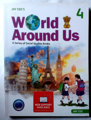 Jay Cee's World Around Us Class-4(Old Like New Book)(Paperback, SHIKHA GUPTA)