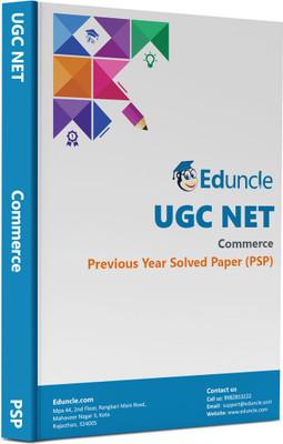 NTA UGC NET/JRF Commerce (Previous Year Solved Papers Of Paper 1 & 2)(Paperback, Eduncle)