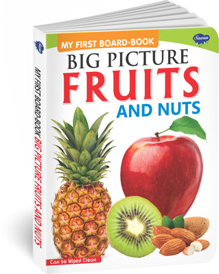 GO WOO My First Board Book Big Picture Fruits and Nuts(Gold)