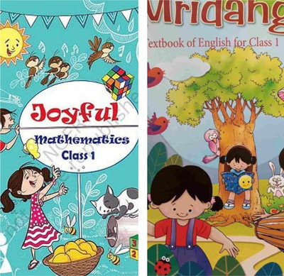 Original NCERT – Sarangi (Hindi) + Mridang (English) Textbook Pack For Class 1 – Session 2025–26(Paperback, National Council of Educational Research and Training)