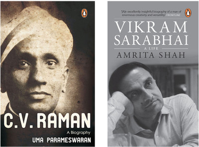C.V. Raman : A Biography & Vikram Sarabhai : A Life | An Essential Biography Of The Founder Of India's Space Program (Set Of 2 Books)(Paperback, PARAMESWARAN, UMA)