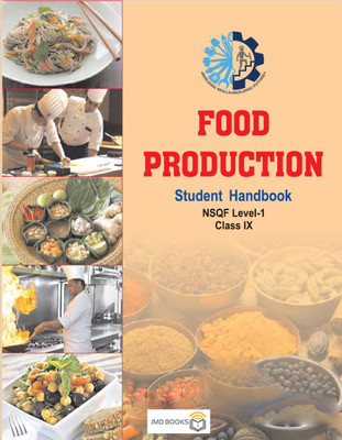 Food Production Student Handbook NSQF Level-1 Class 9th For CBSE(Paperback, JMD Books)