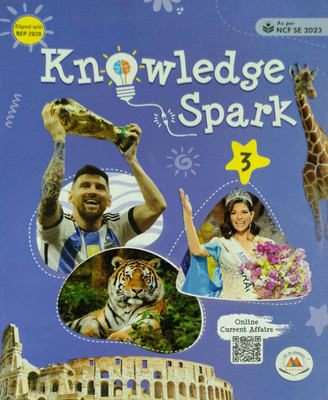 Knowledge Spark Class 3(Pepper back, Dr. Shivajyoti Mukherjee)