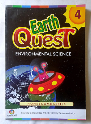 Earth Quest Environmental Sciences Class -4 (Old Like New Book)(Paperback, Editorial)