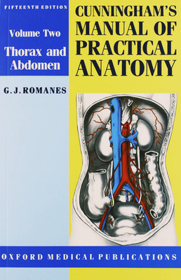 CUNNINGHAM'S MANUAL OF PRACTICAL ANATOMY VOLUME 2 15th Edition(Paperback, G.J. ROMANES)
