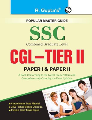 SSC: CGL-Tier-II (Paper I & II) Recruitment Exam Guide Paperback – 20 January 2023(Paperback, rph)