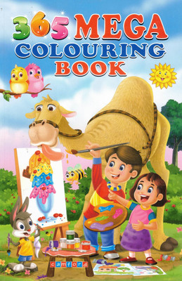 365 Mega Colouring Book | Fun & Creative Activity Book For Kids | Camford Publications(Paperback, Genric)