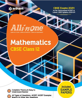 Arihant All In One Mathematics Cbse Class 12 Included Sample Papers 2023(Paperback, ER. PREM KUMAR)