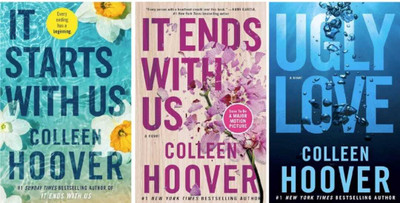 IT STARTS WITH US + IT ENDS WITH US + UGLY LOVE (3 Books Set Combo){FREE BOOKMARK INSIDE} (Paperback, Colleen Hoover)(Paperback, Colleen Hoover)