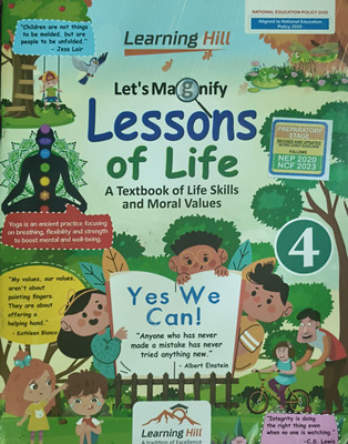 Let's Magnify Lessons Of Life A Textbook Of Life Skills And Moral Values Class 4(Paperback, Dr. g.s .matharoo)