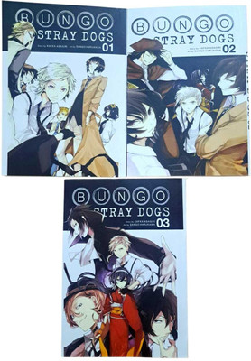Bungo Stray Dogs, Vol. 1,Vol. 2,Vol. 3(Paperback, Asagiri Kafka)