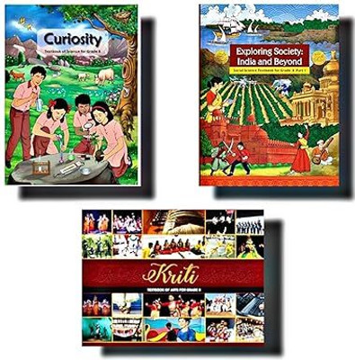 ORIGINAL NCERT Curiosity Science, Exploring Society India And Beyond Social Science & Kriti Arts Textbook For Class 8 Combo Set Of 3 Books National Curriculum Framework, Latest Edition 2025-2026 (Pack Of 3 Book's)(Paperback, NCERT) ORIGINAL NCERT Curiosity Science, Exploring Society India And Beyond Social Science & Kriti Arts Textbook For Class 8 Combo Set Of 3 Books National Curriculum Framework, Latest Edition 2025-2026 (Pack Of 3 Book's)(Paperback, NCERT)