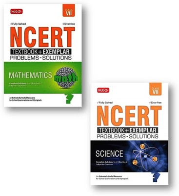 NCERT Textbook + Exemplar Problems Solutions Science & Mathematics (2-Books Set) - Class 7(Paperback, MTG CBSE EXPEART TEAM) NCERT Textbook + Exemplar Problems Solutions Science & Mathematics (2-Books Set) - Class 7(Paperback, MTG CBSE EXPEART TEAM)