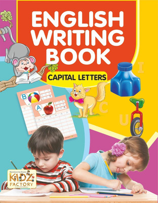 English Writing Book (Capital Letters)(Saddle Stitch, Kidz Factory Experts)