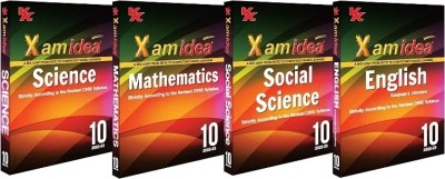 Xam Idea Bundle Set Of 4 Books (Science, Social Science, Mathematics & English) Book Class 10 | CBSE Board | Chapterwise Question Bank | 2022-23 Exam(Paperback, XAM IDEA)