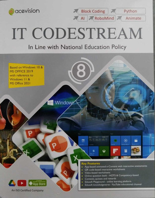 Acevision It Codestream For Class 8(PAPERPACK, HITESH SAINI)