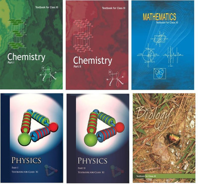 Original NCERT Class 11 Science Book Set (6 Books) – Chemistry Part I & II, Physics Part I & II, Biology, Mathematics | 2025-26 Edition(Paperback, National Council of Educational Research and Training (NCERT))