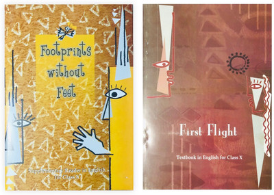 NCERT Books For Class 10 English (Set Of 2 Books) First Flight & Footprints Without Feet(Paperback, NCERT EXPERTS)