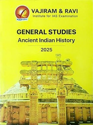 Ancient India Book For UPSC IAS 2025 Exam(SPIRAL, VAJIRAM & RAVI)