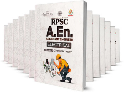 RPSC A.En. Assistant Electrical Engineering Exam Preparation Study Material, Set Of 13 Books, English Medium, Latest Edition(Paperback, TOPPERSNOTES)