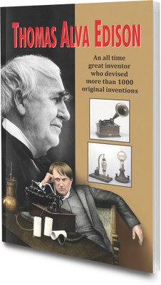 Thomas Alva Edison book for kids : Educational learning book, Book of famous scientist, Children learning book.(Paperback, Sawan)