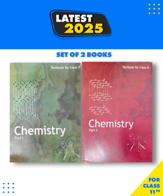 Nert Taxbook For Class 11th Chemistry Part-1+2 (2 Books Paperback, NCERT English Medium)(Paperback, NCERT)