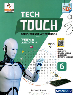 Spanford, Tech Touch, Computer Science Textbook, Class-6(Paperback, DR. SUNIL KUMAR)