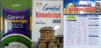 General Knowledge 2023 By Manohar Pandey Arihant With Dhankhar GK 2022 By Tarun Goel And Target Gk NewsPaper