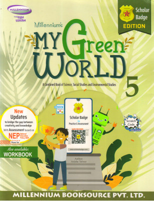 Millennium's My Green World - 5 (A Combined Book Of Science, Social Studies And Environmental Studies)(Paperback, MILLENNIUM)