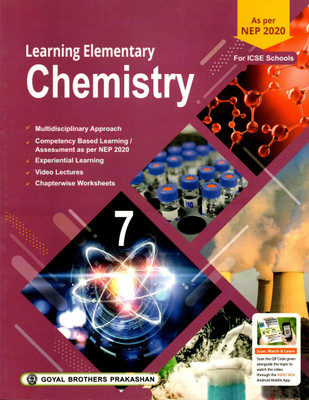 Lerning Elementary Chemistry For Icse Schools - 7(PAPEBACK, Dr. R. Goel)