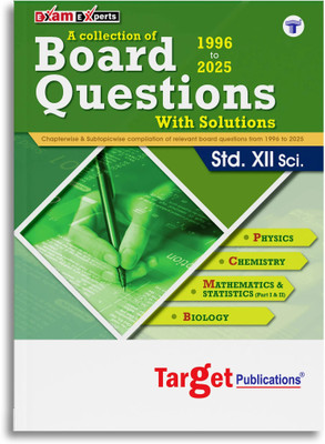 Std 12 Science Board Chapter Wise Questions | HSC Topic Wise Board Questions PCMB | HSC Maharashtra State Board | Physics Chemistry Maths Biology(Paperback, Content Team at Target Publications)