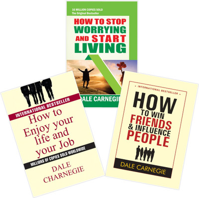 Combo Of 3 Book Set-How To Stop Worrying And Start Living +How To Enjoy Your Life And Your Job +How To Win Friends And Influence People-Paperback(Paperback BUNDLE, Dale carnegie) Combo Of 3 Book Set-How To Stop Worrying And Start Living +How To Enjoy Your Life And Your Job +How To Win Friends And Influence People-Paperback(Paperback BUNDLE, Dale carnegie)