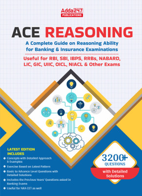 Ace Reasoning Ability For All Banking And Insurance Exam SBI,IBPS,RBI,IBPS RRB(Paperback, Adda247 Publications)