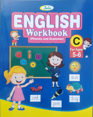 MPC- English Workbook- Phonics And Grammar For All Children, Kids (Ages 5-6) | Revision Of Capital And Small Letters | Writing Beginning Of Ending Letters | Early Learning Books For Kids, Etc(Paperback, Big Book Bazar Publishing) MPC- English Workbook- Phonics And Grammar For All Children, Kids (Ages 5-6) | Revision Of Capital And Small Letters | Writing Beginning Of Ending Letters | Early Learning Books For Kids, Etc(Paperback, Big Book Bazar Publishing)