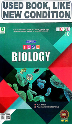 CANDID ICSE BIOLOGY CLASS-10 (Old Book)(Paperback, A.N. MITTAL, AJAY KUMAR BHATTACHARYA)