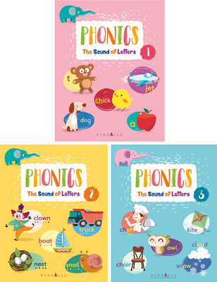 Phonics: The Sound Of Letters 1 + Phonics: The Sound Of Letters 2 + Phonics: The Sound Of Letters 3 || Set Of 3 Books ||(Paperback, Carol Matchett) Phonics: The Sound Of Letters 1 + Phonics: The Sound Of Letters 2 + Phonics: The Sound Of Letters 3 || Set Of 3 Books ||(Paperback, Carol Matchett)