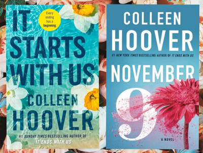 It Starts With Us & November 9: A Novel – 18 October 2022(Paperback, Colleen Hoove)