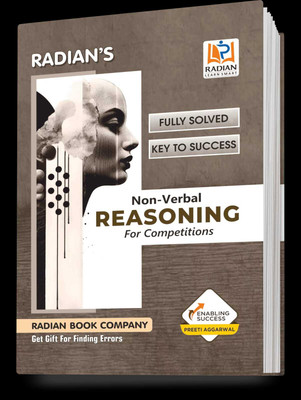 Radian's Non Verbal Reasoning Chapter Wise Fully Solved Book For All Competitive Exams 2025 In English(Paperback, Radian Book Company)