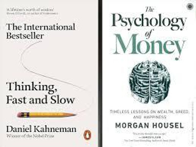 Think Fast And Slow And Psychology Of Money(Paperback, morgen housel, daniel kahneman)