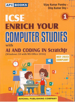ICSE Enrich Your Computer Studies With AI And Coding In Scratchjr Class-1(Paperback, Vijay Kumar Pandey, Dilip Kumar Dey)