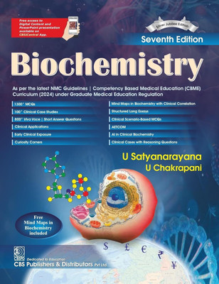 Biochemistry, 7th Silver Jubilee(Paperback, U Satyanarayana (Author), U Chakrapani)