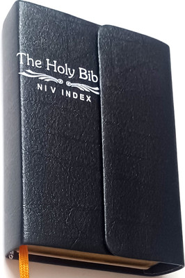 Holy Bible English NIV - Purse Model Small Size With Index And Red Letter(REXINE BINDING, International Bible Society)