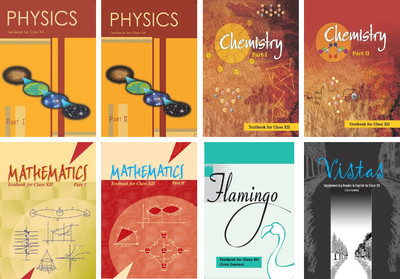 NCERT Books For Class 12th(Physics Part-1&2, Chemistry Part-1&2, Mathematics Part-1&2, English-Flamingo And Vista) | Set Of 8 Books | English Medium |New Latest Edition For 2025-2026(Paperback binding, NCERT)