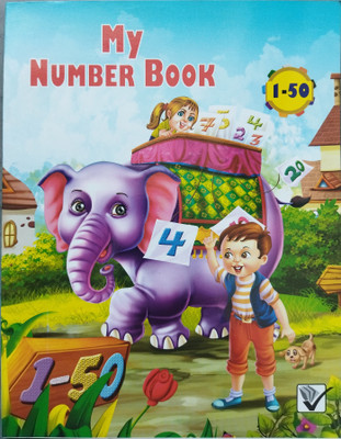 MCP- My Number Book For All Children, Kids | Counting, Reading, Writing & Practice Book | Number ( 1-50), Early Learning Books, Etc(Paperback, Versatile Publication)