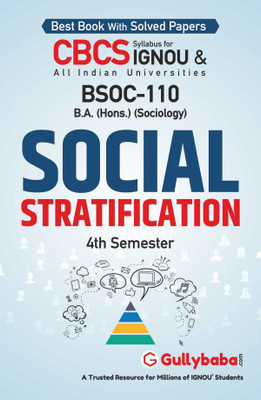 BSOC-110 Social Stratification(Paperback, GPH Expert)
