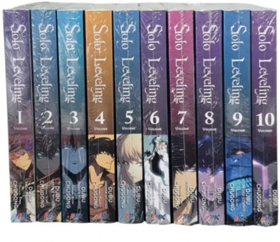 Solo Leveling Manga Series, Vol 1-11, 11 Collection Books Set By Chugong (Box Set) (Paperback, Chugong)(Paperback, chugong)