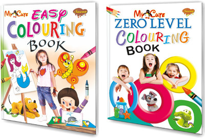 Sawan Present Set Of 2 Book | My Cute Colouring Book Series | My Cute Zero Colouring Book And My Cute Easy Colouring Book(Perfect Binding, Manoj Publications Editorial Board)
