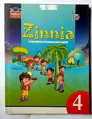 Zinnia English Coursebook Class-4(Old Like New Book)(Paperback, Anil Gandhi)